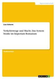 Cover von Verkehrswege und Macht.Das System Straße im Imperium Romanum