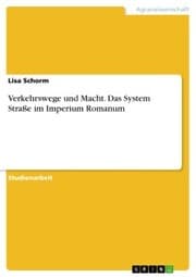 Cover von Verkehrswege und Macht. Das System Straße im Imperium Romanum