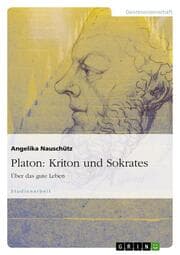 Cover von Platon: Kriton und Sokrates