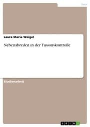 Cover von Nebenabreden in der Fusionskontrolle