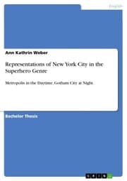 Cover von Representations of New York City in the Superhero Genre