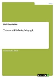 Cover von Tanz- und Erlebnispädagogik