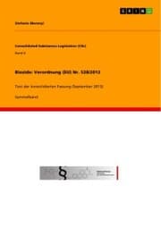 Cover von Biozide: Verordnung (EU) Nr. 528/2012