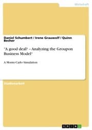 Cover von 'A good deal? - Analyzing the Groupon Business Model'