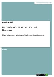 Cover von Die Modewelt: Mode, Models und Kommerz