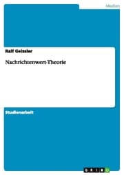 Cover von Nachrichtenwert-Theorie