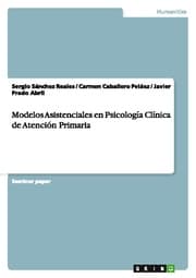 Cover von Modelos Asistenciales en Psicología Clínica de Atención Primaria