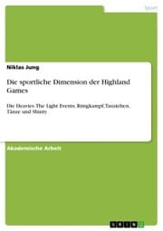 Cover von Die sportliche Dimension der Highland Games