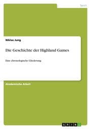 Cover von Die Geschichte der Highland Games