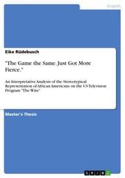 Cover von 'The Game the Same.Just Got More Fierce.'