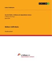 Cover von Shillers CAPE-Ratio