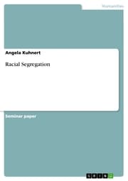 Cover von Racial Segregation