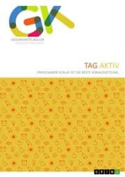 Cover von Tag.Aktiv. Erholsamer Schlaf ist die beste Voraussetzung