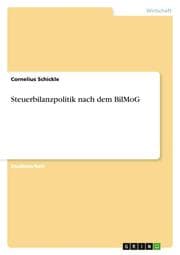 Cover von Steuerbilanzpolitik nach dem BilMoG
