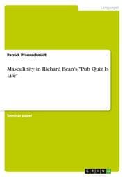 Cover von Masculinity in Richard Bean's 'Pub Quiz Is Life'