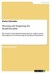 Cover von Messung und Steigerung der Kundenloyalität
