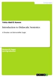 Cover von Introduction to Didascalic Semiotics
