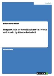 Cover von Margaret Hale as Social Explorer in 'North and South' by Elizabeth Gaskell