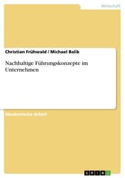 Cover von Nachhaltige Führungskonzepte im Unternehmen