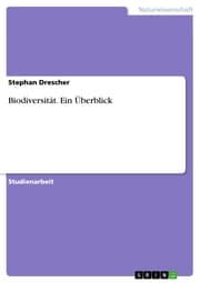 Cover von Biodiversität. Ein Überblick
