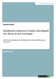 Cover von Replikation, Imitation, Viralität.Zum Begriff des Mems in der Soziologie