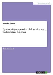 Cover von Symmetriegruppen der 1-Faktorisierungen vollständiger Graphen