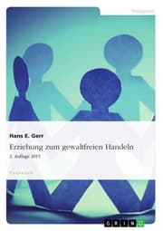 Cover von Erziehung zum gewaltfreien Handeln