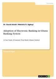Cover von Adoption of Electronic Banking in Ghana Banking System