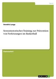 Cover von Sensomotorisches Training zur Prävention von Verletzungen im Basketball