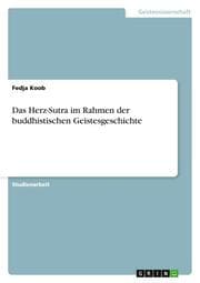 Cover von Das Herz-Sutra im Rahmen der buddhistischen Geistesgeschichte
