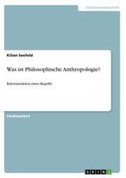 Cover von Was ist Philosophische Anthropologie?