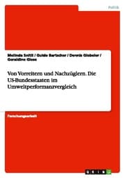 Cover von Von Vorreitern und Nachzüglern.Die US-Bundesstaaten im Umweltperformanzvergleich