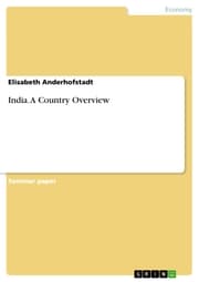Cover von India. A Country Overview