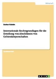 Cover von Internationale Rechtsgrundlagen für die Erstellung von Abschlüssen von Gebietskörperschaften