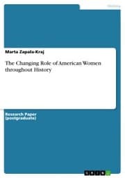 Cover von The Changing Role of American Women throughout History