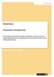 Cover von Franchise-Attraktivität