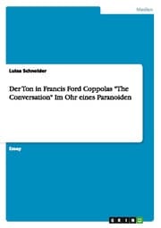 Cover von Der Ton in Francis Ford Coppolas 'The Conversation' Im Ohr eines Paranoiden