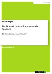 Cover von Die Besonderheiten des peruanischen Spanisch