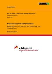 Cover von Prozesswissen im Unternehmen