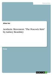 Cover von Aesthetic Movement.'The Peacock Skirt' by Aubrey Beardsley