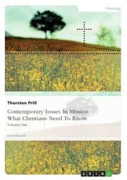 Cover von Contemporary Issues In Mission: What Christians Need To Know