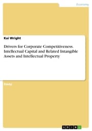 Cover von Drivers for Corporate Competitiveness. Intellectual Capital and Related Intangible Assets and Intellectual Property