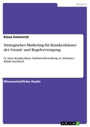 Cover von Strategisches Marketing für Krankenhäuser der Grund- und Regelversorgung
