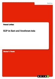 Cover von R2P in East and Southeast Asia
