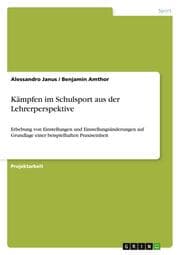 Cover von Kämpfen im Schulsport aus der Lehrerperspektive
