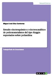Cover von Estudio electroquímico y electrocatalítico de polioxometalatos del tipo Keggin soportados sobre polianilina