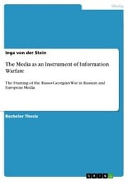 Cover von The Media as an Instrument of Information Warfare