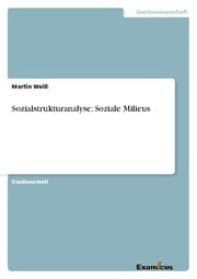 Cover von Sozialstrukturanalyse: Soziale Milieus