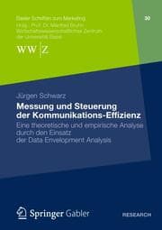Cover von Messung und Steuerung der Kommunikations-Effizienz