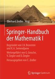 Cover von Springer-Handbuch der Mathematik I